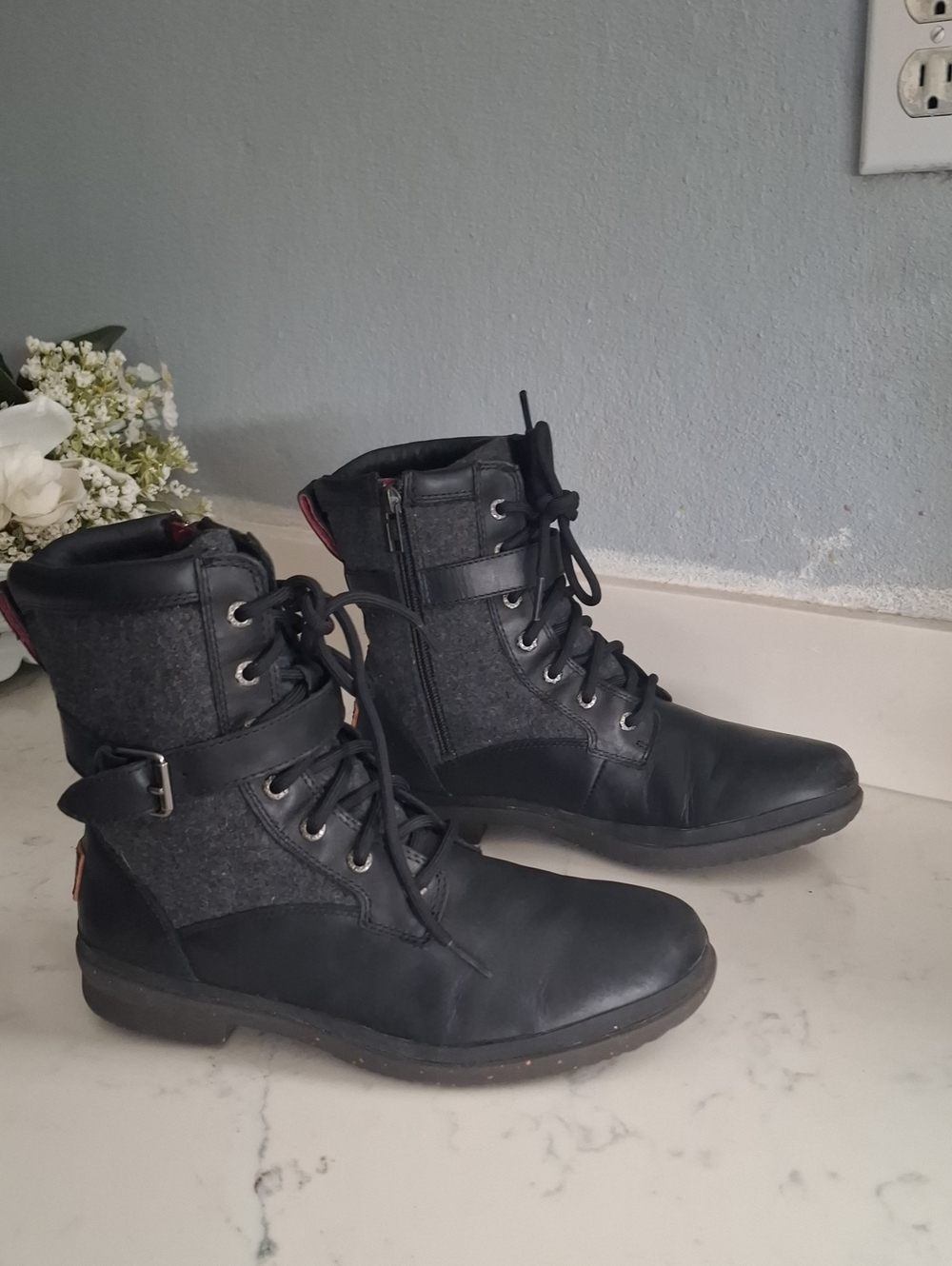 Ugg Waterproof Lace Up Winter Womens Boots
